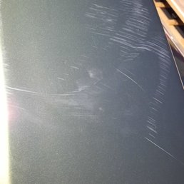 Left huge scratches on my hood! Left huge scratches on my hood!