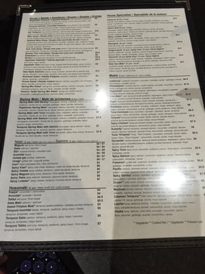 Menu photo 2 Shinka Sushi Bar Ottawa, ON Menu photo 2 Shinka Sushi Bar Ottawa, ON