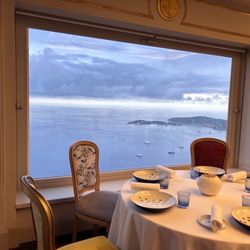La Chèvre d'Or - View from dining room