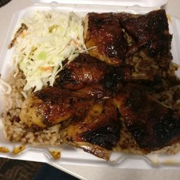 Large order of jerk chicken Large order of jerk chicken