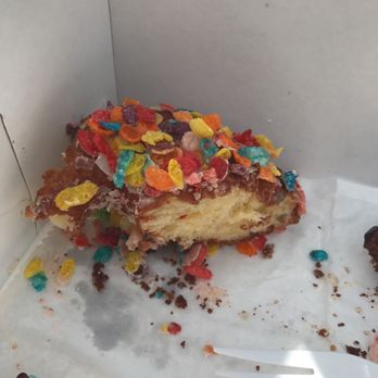 PVDonuts - What's left of the Cereal Milk donut... - Donuts Near Me - Providence, Rhode Island
