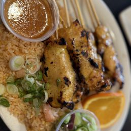 Chicken satay Chicken satay