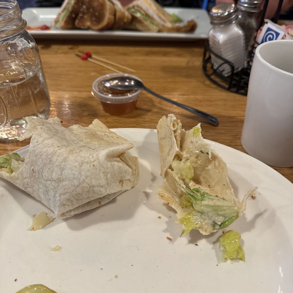 Eastern Depot Restaurant - Chicken Cesar wrap and turkey club - Breakfast & Brunch Near Me - Gorham, New Hampshire Eastern Depot Restaurant - Chicken Cesar wrap and turkey club - Breakfast & Brunch Near Me - Gorham, New Hampshire
