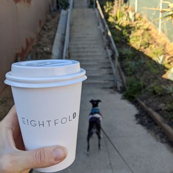 Eightfold Coffee - Van latte w/ oat milk - Coffee & Tea Near Me - Los Angeles, California Eightfold Coffee - Van latte w/ oat milk - Coffee & Tea Near Me - Los Angeles, California
