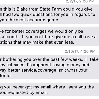 John Hall - State Farm Insurance Agent - Professional? I think not. "It's apparent saving money and having way better coverage/service isn't what your looking for lol" - Home & Rental Insurance Near Me - Dallas, Texas John Hall - State Farm Insurance Agent - Professional? I think not. "It's apparent saving money and having way better coverage/service isn't what your looking for lol" - Home & Rental Insurance Near Me - Dallas, Texas