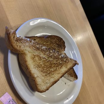 Biscuits Cafe - Second round of less but still blackened toast - Cafes Near Me - Surprise, Arizona