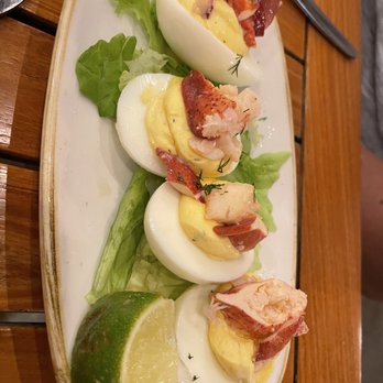 Monkeypod Kitchen - Lobster Deviled Eggs - Hawaiian Near Me - Kapolei, Hawaii Monkeypod Kitchen - Lobster Deviled Eggs - Hawaiian Near Me - Kapolei, Hawaii