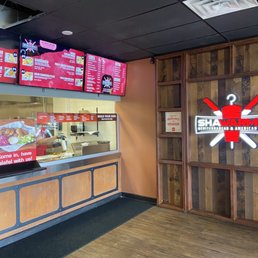 Menu and ordering area