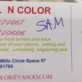 Cell N Color - Mobile Phone Repair Near Me - Ontario, California