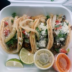 Taqueria San Luis - Taco plate
