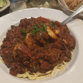 Daniel's Restaurant - Spicy Shrimp Puttenesca - Italian Near Me - Apex, North Carolina