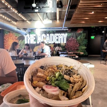 The Academy - Easy West : ponzu seared tofu bowl - Bars Near Me - Poughkeepsie, New York