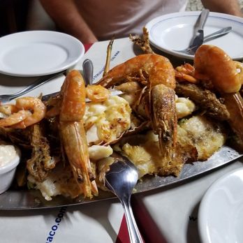 Príncipe de Mônaco - Seafood dinner for three on our last night in Brazil. Shrimp on top, lobster, octopus, whitefish, rice and more. - Brazilian Near Me - Rio de Janeiro, RJ Príncipe de Mônaco - Seafood dinner for three on our last night in Brazil. Shrimp on top, lobster, octopus, whitefish, rice and more. - Brazilian Near Me - Rio de Janeiro, RJ
