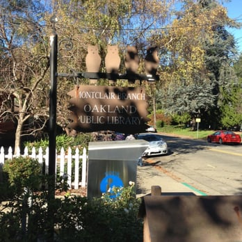 Montclair Branch Library - Cute storybook sign! - Libraries Near Me - Oakland, California
