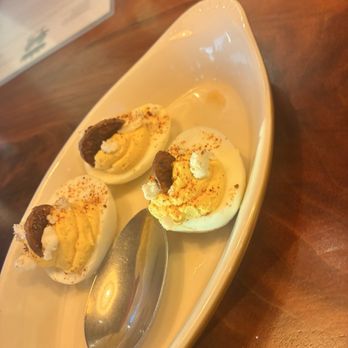 The Crown - Deviled eggs - Cocktail Bars Near Me - Brasstown, North Carolina The Crown - Deviled eggs - Cocktail Bars Near Me - Brasstown, North Carolina