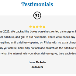 Capital Transfer & Storage - Capital Transfer & Storage - Moving Company Testimonial Helena, MT