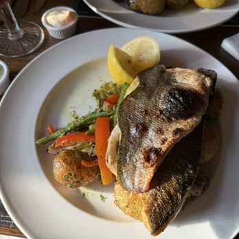 The Pheasant Restaurant - Sea Bass to love - British Near Me - Hillingdon, XGL The Pheasant Restaurant - Sea Bass to love - British Near Me - Hillingdon, XGL
