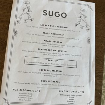 Sugo Social - New American Near Me - Rolling Hills Estates, California