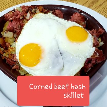 Sara's Kitchen - My husband's favorite corn beef hash skillet it brightens his weekend we will be back - Breakfast & Brunch Near Me - Palm Beach Gardens, Florida Sara's Kitchen - My husband's favorite corn beef hash skillet it brightens his weekend we will be back - Breakfast & Brunch Near Me - Palm Beach Gardens, Florida