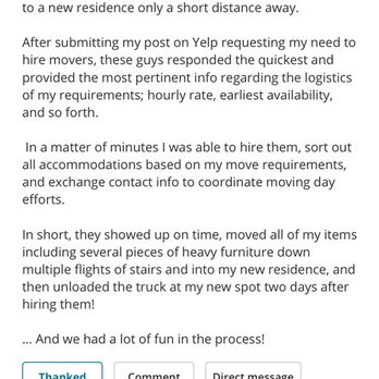 Box Blitz Movers - From some reason my reviews not showing on yelp - Movers Near Me - Danville, Virginia