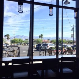 Some sitting area (outlets under bar)