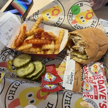 Dave's Hot Chicken - #Dave's #2 2 Sliders w/ Fries - Chicken Shop Near Me - Monrovia, California