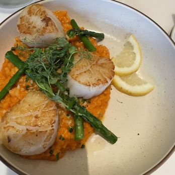 Warehouse 72 - Scallops with risotto - American Near Me - Irvine, California