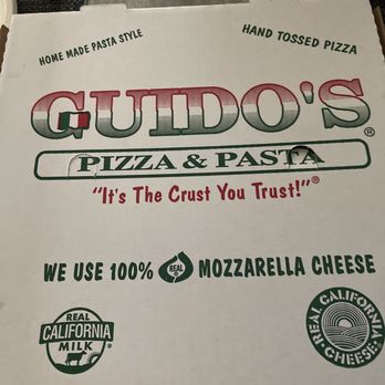 Guido's Pizza & Pasta - The box - Pizza Near Me - Northridge, California Guido's Pizza & Pasta - The box - Pizza Near Me - Northridge, California