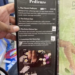 Modern Nails - Pedicure Prices