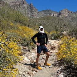 Finger Rock Trail - Running Finger Rock during spring blooms (4/2024)