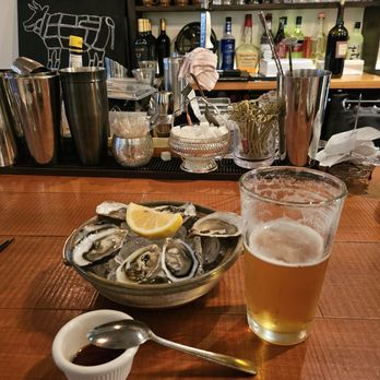 Kokkaku - Fresh Oysters from Oregon was quite good! - New American Near Me - Seattle, Washington