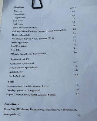 Menu photo 3 Marshall Street Hamburg, HH