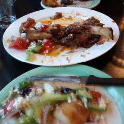Niko's Kitchen - What's left of our lamb after we had our way