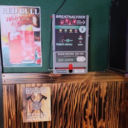 Shanahans - Lol, a breathalyzer machine in here, I guess Better to be safe than sorry.