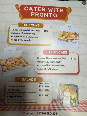 Menu photo 1 Pronto Italian Sandwiches Des Plaines, IL Menu photo 1 Pronto Italian Sandwiches Des Plaines, IL
