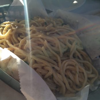 Crab Boil & Things - Garlic noodles! Wish it had a more garlicky flavor though. - Cajun/Creole Near Me - Concord, California