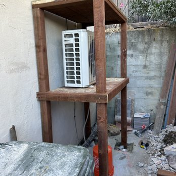 Trujillo’s Services - Holder for air conditioning with shade on top - Fences & Gates Near Me Trujillo’s Services - Holder for air conditioning with shade on top - Fences & Gates Near Me
