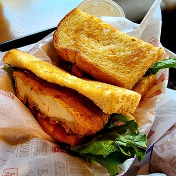 Habit - Crispy Chicken Sandwich on Sourdough. $8.69. - Burgers Near Me - La Habra, California