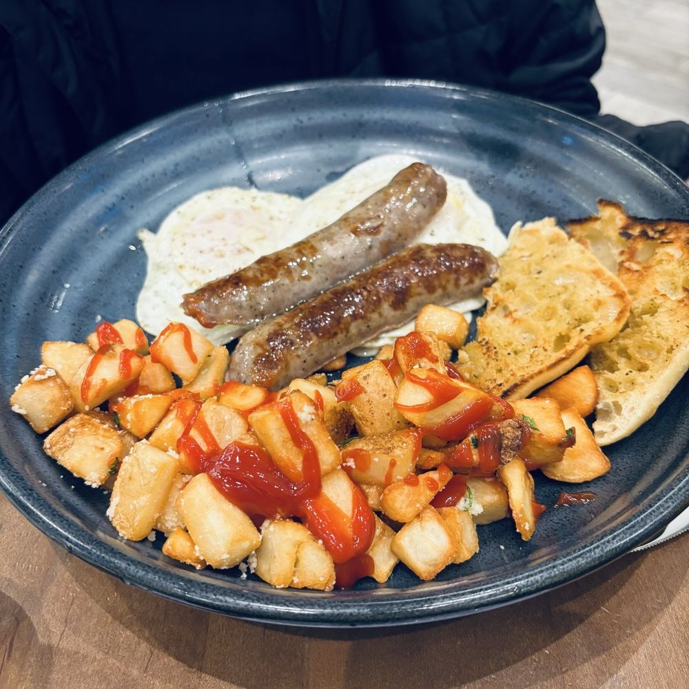What are the two meals we have for breakfast. I got the sausage and egg sandwich, but it was far more than just a sausage and egg sandwich What are the two meals we have for breakfast. I got the sausage and egg sandwich, but it was far more than just a sausage and egg sandwich