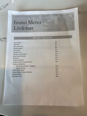 Menu photo 6 Okinawa Sushi Littleton, CO Menu photo 6 Okinawa Sushi Littleton, CO