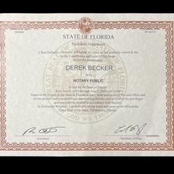 Notary Public - 24 Hours