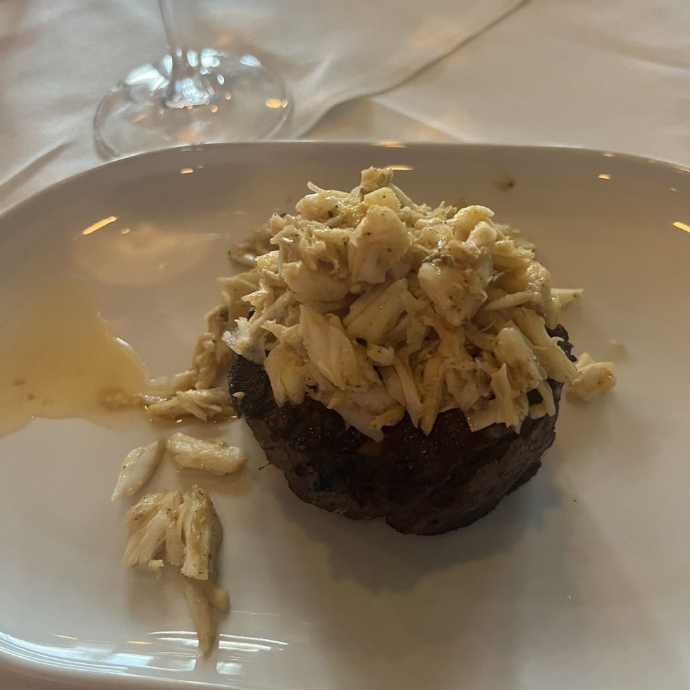 Staigle's Steakhouse - Filet with crabmeat - Steakhouses Near Me - Wiggins, Mississippi Staigle's Steakhouse - Filet with crabmeat - Steakhouses Near Me - Wiggins, Mississippi