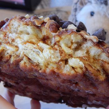 Voodoo Doughnut - Interior of the Memphis Mafia - a cinnamon banana fritter of sorts. - Donuts Near Me - Vancouver, Washington