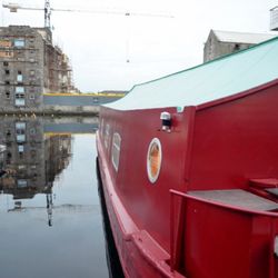 Massage on a Barge