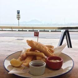 Fish & Chick - Pretty good location by the waterfront.