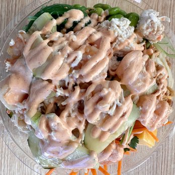 Pokéwaves - Shrimp and crab poké bowl - Poke Near Me - Santa Barbara, California Pokéwaves - Shrimp and crab poké bowl - Poke Near Me - Santa Barbara, California