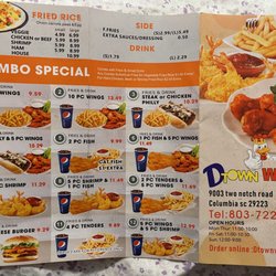Dtown Wings - Menu