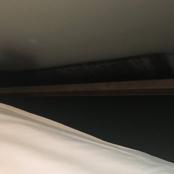 Primm Valley Resort - Missing drywall behind mattress - Hotels Near Me - Primm, Nevada