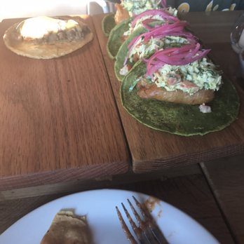 Quiubo - Fish tacos on the right. Barbacoa to the left - Mexican Near Me - Naperville, Illinois