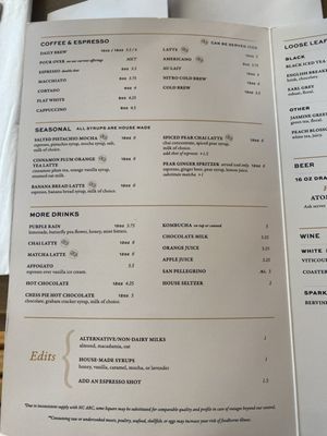 Menu photo 5 PRESS Coffee Crêpes Cocktails Durham, NC Menu photo 5 PRESS Coffee Crêpes Cocktails Durham, NC